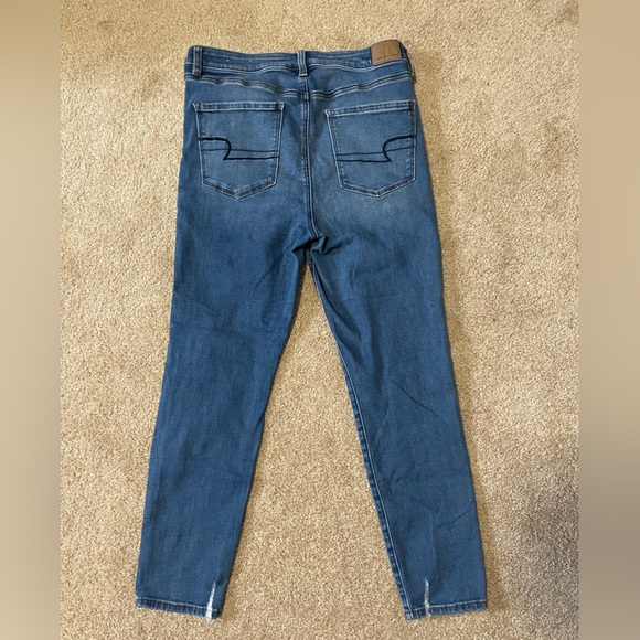 American Eagle, size 12, Super High Rise Jegging Crop - Picture 3 of 3